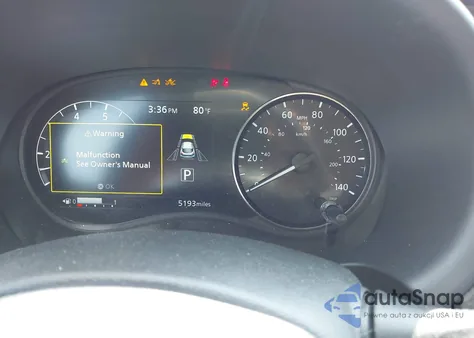 2023 Nissan Kicks Sv Xtronic Cvt z USA, uszkodzony, nr VIN 3N1CP5CV6PL530955